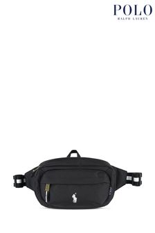 Черный - Сумка с длинным ремешком и логотипом Polo Ralph Lauren (C35388) | €57