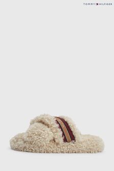 Tommy Hilfiger Natural Sherpa Slippers (C35394) | 74 €