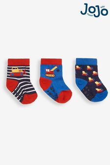 JoJo Maman Bébé 3-Pack Digger Socks