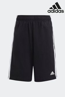 adidas Black Sportswear Essentials 3-Stripes Knit Shorts (C35559) | 28 €