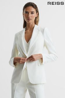Reiss White Taite Tuxedo Blazer (C35695) | kr4,556