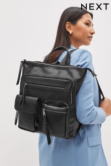 Black Utility Backpack (C35742) | $92