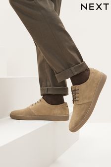 Stone Natural Suede Cupsole Shoes (C35895) | TRY 966