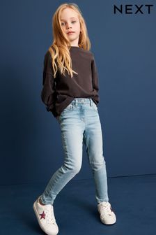 Denim Light Wash Slim Fit Skinny Jeans (3-16yrs) (C36668) | €19 - €26