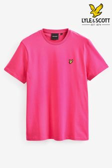 Rose torride - T-shirt Lyle & Scott ras du cou (C37659) | €16