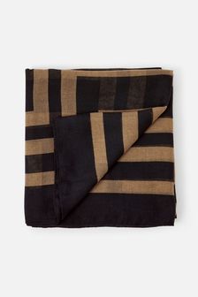 Accessorize Firenze Black Print Lightweight Scarf In Recycled Polyester (C37817) | 27 €