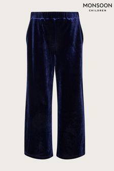Monsoon Blue Velvet Trousers (C37884) | €16 - €19