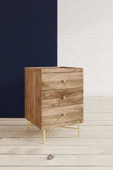 Swoon Natural Halle Bedside Table (C37937) | €365