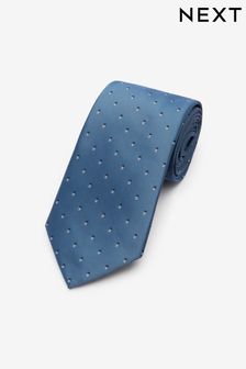 Blue Spot Pattern Tie (C38085) | €15