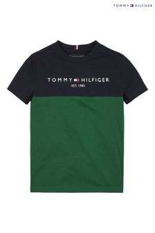 تي شيرت أخضر أساسي من Tommy Hilfiger  (C38230) | 129 د.إ - 155 د.إ