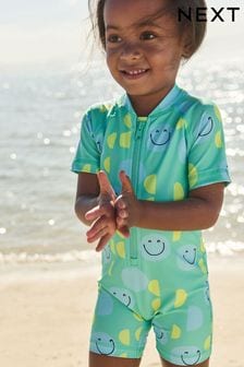 Mint Green Sunsafe Swimsuit (3mths-7yrs) (C38532) | HK$113 - HK$131