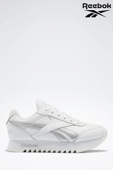 Белые кроссовки на платформе Reebok Royal Classic Jogger 2 (C38587) | €40