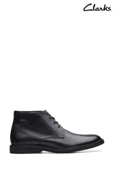 Clarks Black Leather AtticusLTHiGTX Boots (C38627) | 169 €