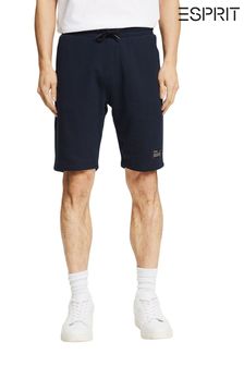 Esprit Blue Recycled Material Short Sweatshirt Trousers (C38630) | $110