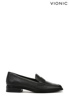 Черный - Кожаные туфли-слипоны Vionic Sellah Tumbled (C38927) | €192