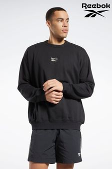 Reebok Black Small Classics Vector Crew Sweatshirt (C38993) | ₪ 210