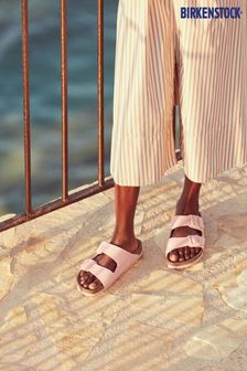 Rosa - Birkenstock Arizona Faded Canvas Sandals (C39406) | 108 €