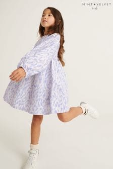 Сиренево-фиолетовый - Платье с длинными рукавами Mint Velvet (C39652) | €44 - €50