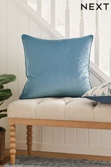 Pale Blue 59 x 59cm Matte Velvet Cushion (C39801) | AED71