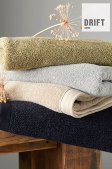 Drift Home Khaki Green Abode Eco Towel (C40003) | AED55 - AED128