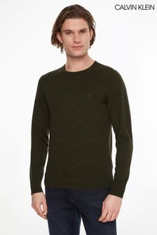 Calvin Klein Superior Wool Crew Neck Sweater (C40346) | €79