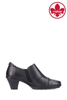 Rieker Damen Schuhe mit Reißverschluss, Schwarz (C40364) | 83 €