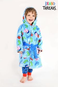 Brand Threads - George Pig badjas voor jongens (C40387) | €34
