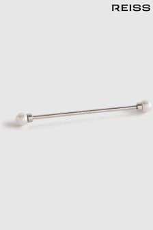 Reiss Silver Colby Pearl Collar Bar (C40570) | 65 €