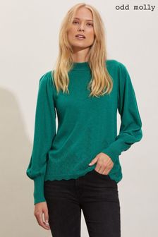Odd Molly Green Della Sweater (C40763) | 241 €