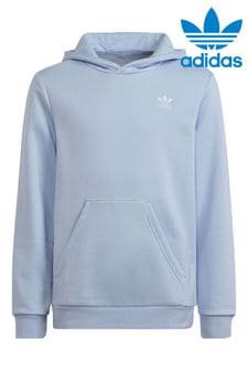 Blau - Adidas Originals Junior Kapuzensweatshirt (C40869) | 25 €