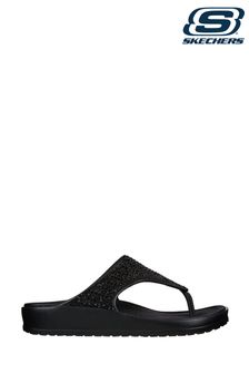 Skechers Black Cali Breeze 2.0 Glimmer Love Womens Sandals (C41273) | €27