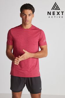 Raspberry Pink Short Sleeve Tee Active Gym & Training T-Shirt (C41615) | 20 €