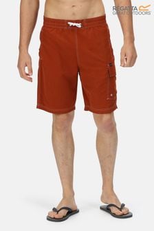 Regatta Orange Hotham Board Swim Shorts (C41715) | $41