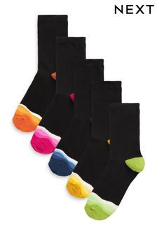 Black/Ombre Ankle Socks 5 Pack (C42183) | €8.50
