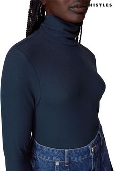 Blau - Whistles Essential Gerippter Pullover, Schwarz (C42260) | 92 €