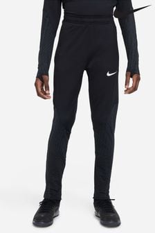 Negro/Blanco - Pantalones de chándal de entrenamiento con rayas Dri-fit de Nike (C42270) | 71 €