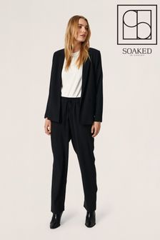 Soaked in Luxury Shirley Black Long Sleeve Blazer (C42320) | €51