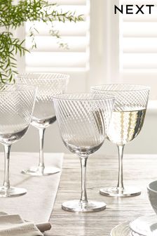 Clear Malvern Glassware Wine Glasses (C42456) | 35 €