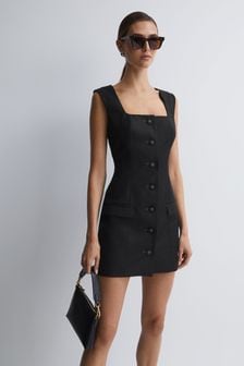 Anna Quan Button-through Mini Dress (C42640) | NT$25,430