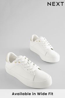 Signature Leather Chunky Sole Trainers