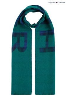 Tommy Hilfiger Green Reversible Scarf (C42754) | €43