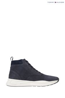 Tommy Hilfiger Blue Hybrid Leather Boots (C42955) | €204