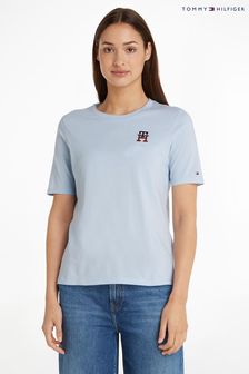Tommy Hilfiger T-Shirt mit Monogramm, Blau (C43034) | 38 €