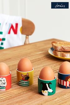 Joules Multi Dog Egg Cups Set of 4 (C43224) | $55