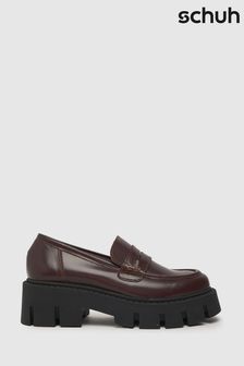 Schuh Lauren Chunky Leather Loafers (C43268) | AED360