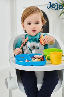 JoJo Maman Bébé Multi PLA Tabağı ve Kase Sütten Kesme Seti (C43378) | ₺ 369