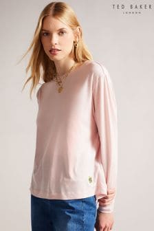 Ted Baker Pink Summyr Slash Neck Top (C43552) | 46 €