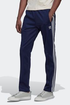 מכנסי חליפת ספורט קלאסיים בכחול עם סמל לוגו תלתן של Adidas Originals דגם Beckenbauer Primeblue (C44658) | ‏256 ₪