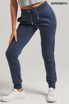 Темно-синий меланж - Спортивные брюки с логотипом Superdry Vintage (C44741) | €68