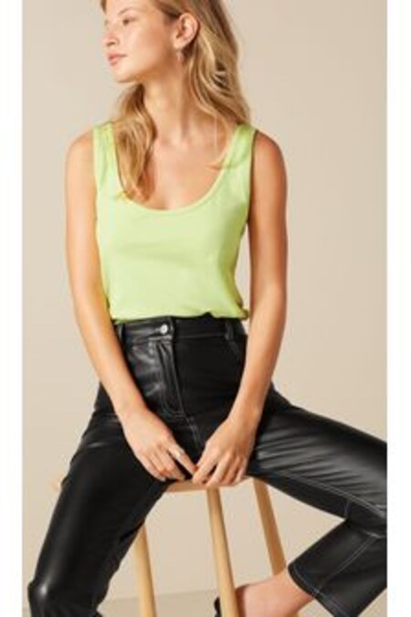 Lime Green Thick Strap Vest (C44902) | 9 €